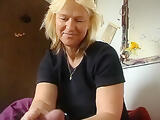 german mature handjob