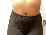 Black girl with a jiggly ass strips