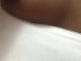 Black girl with small titties
