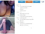 Big boobs ebony babe huge dick reaction on sex chat