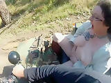Naked Sidecar Ride In The Forest Pt1 - TacAmateurs