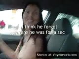 Nude Wife In Car Asking Directions