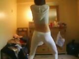 Fabulous twerking cam panty clip